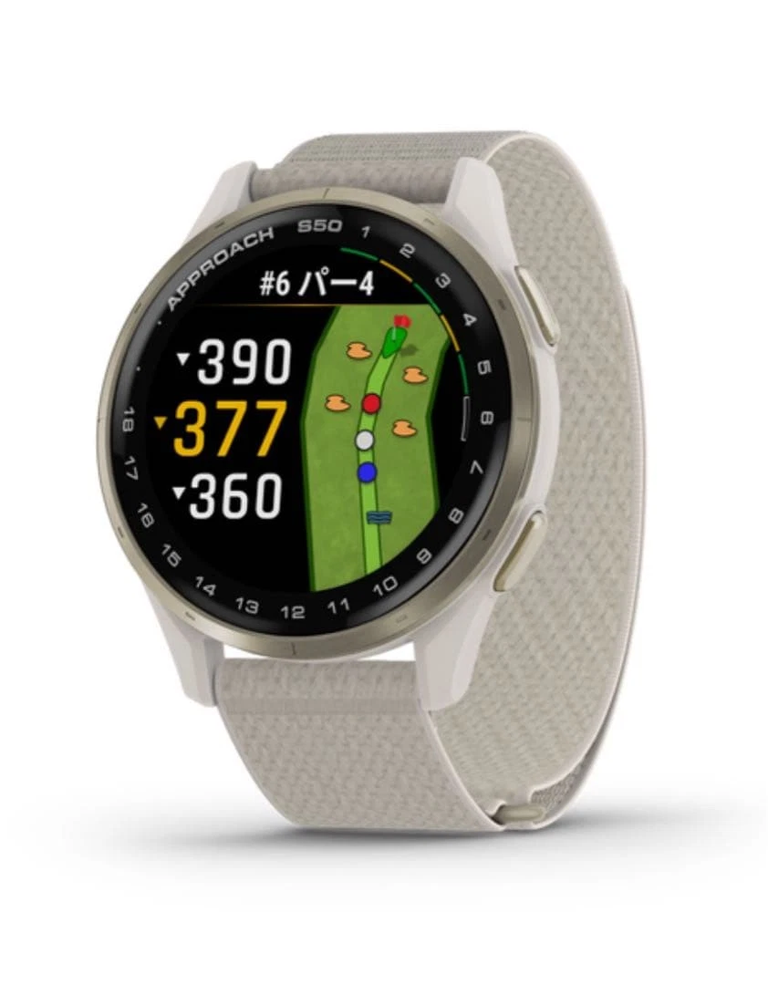 Garmin Approach S50 Golf GPS Black White