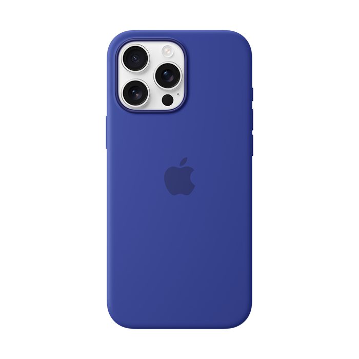 iPhone 16 Pro Max Silicone Case with MagSafe – Ultramarine